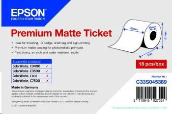 Epson Receipt- / voucher roll (endless), normal papier, 80mm