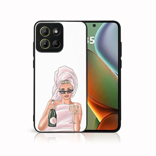 MY ART Ochranný kryt pre Motorola Moto G15 / Moto G15 Power CHAMPAGNE (134)