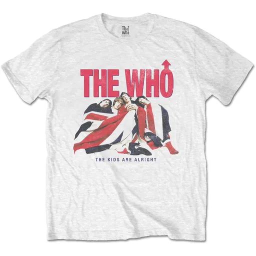 The Who tričko Kids Are Alright Vintage Biela XXL