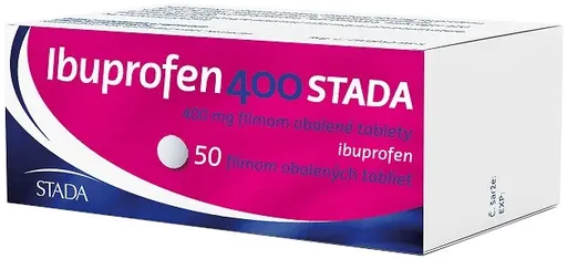 Ibuprofen 400 Stada tbl.flm.50 x 400 mg