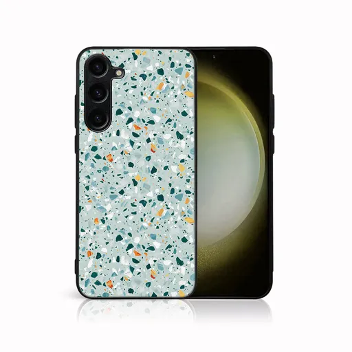 MY ART Ochranný kryt pre Samsung Galaxy S25 FE BLUE TERRAZZO (164)