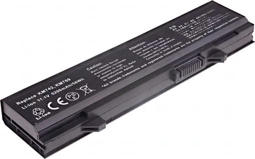Batéria T6 Power pre Dell Latitude E5400, E5410, E5500, E5510, 5200mAh, 58Wh, 6cell