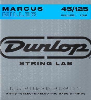 Dunlop DBMMS45125 Marcus Miller Super Bright MD-5 Struny pre 5-strunovú basgitaru