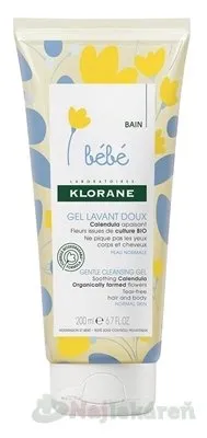 KLORANE BEBE  jemný umývací gél 200ml