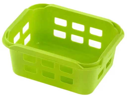 Plastový košík HEIDRUN 14x11x6cm MIX farieb