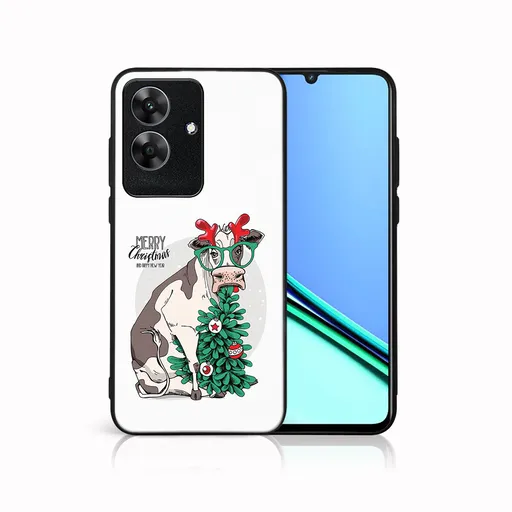 MY ART Kryt s vianočným dizajnom Realme Note 60 MERRY CHRISTMAS (074)