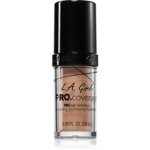 L.A. Girl Cosmetics PRO. Coverage rozjasňujúci tekutý make-up odtieň Fair 28 ml