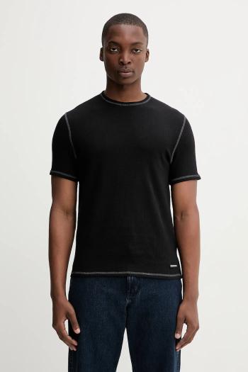 Tričko Guess Jeans pánske, čierna farba, jednofarebné, M5YI02 KCXB1