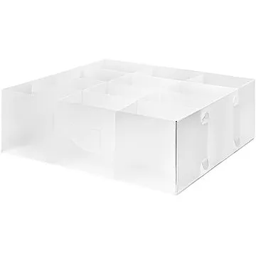 Compactor transparentný organizér do zásuvky na spodnú bielizeň Optimo, 12 priehradiek (RAN6319)