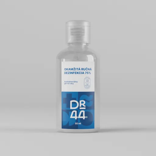 DR.44 OKAMŽITÁ RUČNÁ DEZINFEKCIA antibakteriálny gél (75% etanol) 50ml