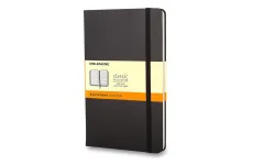 Zápisník Moleskine A5 linkovaný černý tvrdé desky