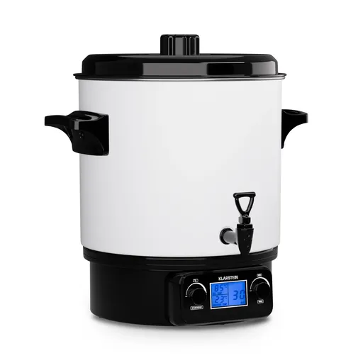 Klarstein Biggie Digital, závarací hrniec, 27 l, 1800 W, nehrdzavejúca oceľ