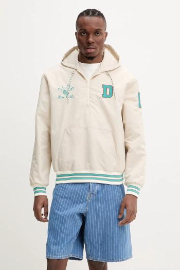 Bunda Drôle de Monsieur La Veste DrUle Sport béžová farba, prechodná, oversize, G-JT217-PA014-MT