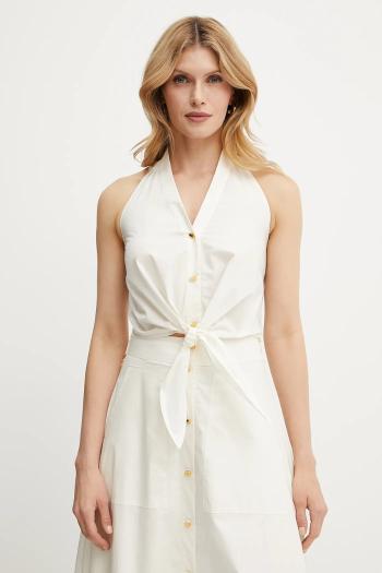 Bavlnený top Marciano Guess PAT béžová farba, 5GGH30 7315A
