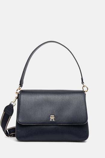 Kabelka Tommy Hilfiger tmavomodrá farba, AW0AW16815