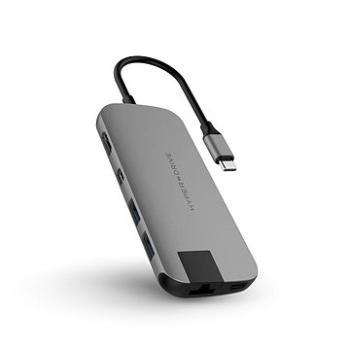 HyperDrive SLIM USB-C Hub – Space Gray (HY-HD247B-GRAY)