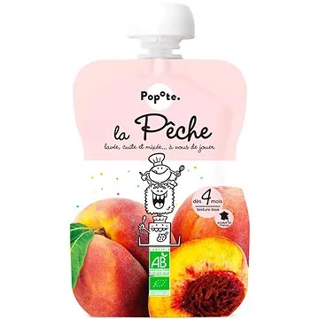 POPOTE BIO broskyňa 120 g (3760262840468)