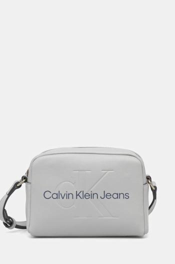 Kabelka Calvin Klein Jeans šedá farba, K60K612220