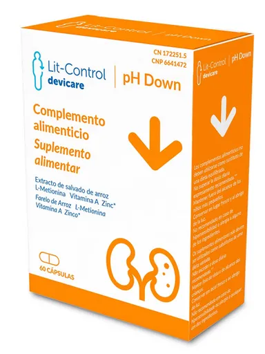 Lit-Control pH Down 60 kapsúl