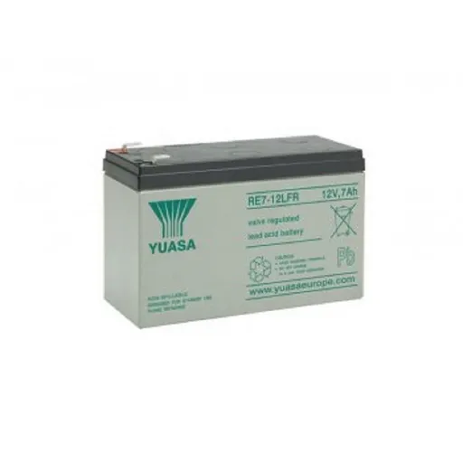 Fukawa YUASA RE7-12LFR (12V; 7Ah; faston F2-6,3mm; životnosť 6-9 rokov)