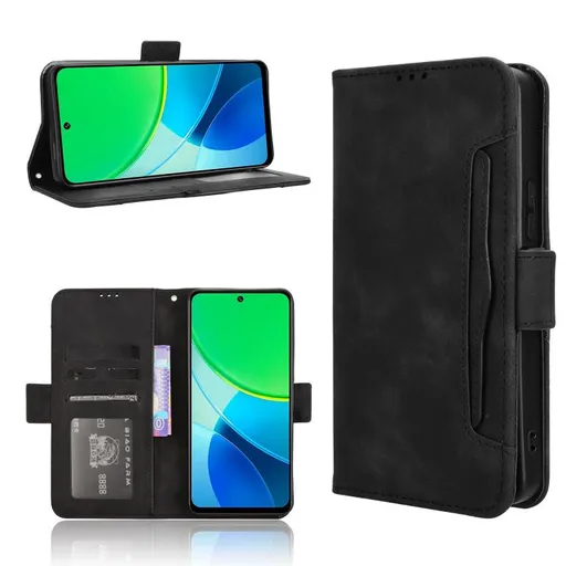 SLOT Peňaženkový obal pre Vivo Y19s čierny