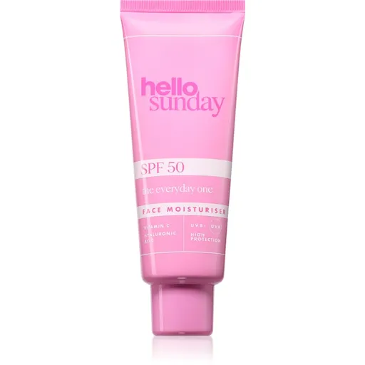 hello sunday the everyday one SPF 50 hydratačný krém na tvár SPF 50 75 ml