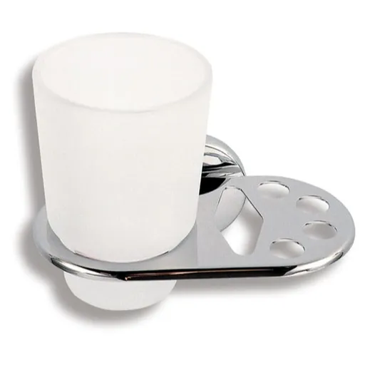 Novaservis Metalia 1 držiak pohára a kefiek chróm 6149.0