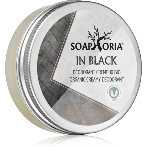 Soaphoria In Black Organic Creamy Deodorant pánsky organický krémový dezodorant 50 ml