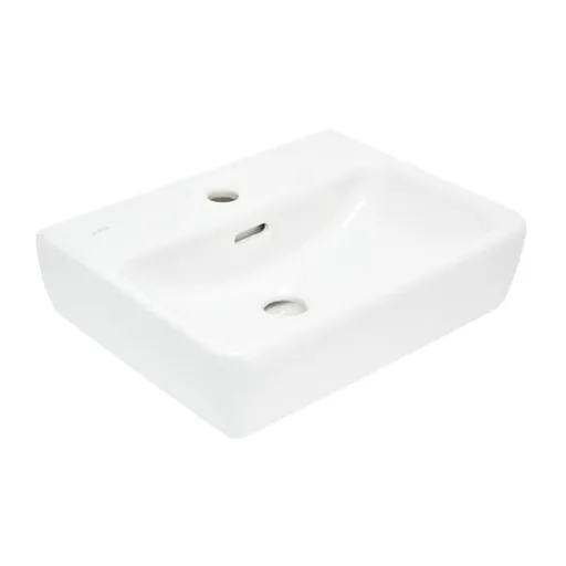 Laufen Laufen Pro A umývadielko 45x34 cm s otvorom uprostred h8119510001041 1195.1.000.104.1