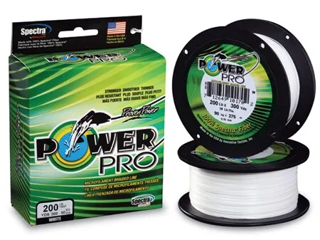 Power pro splietaná šnúra white 135 m - priemer 0,19 mm nosnosť 13 kg