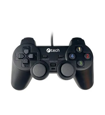 Gamepad C-TECH Callon pre PC/PS3, 2x analóg, X-input, vibračný, 1,8 m kábel, USB
