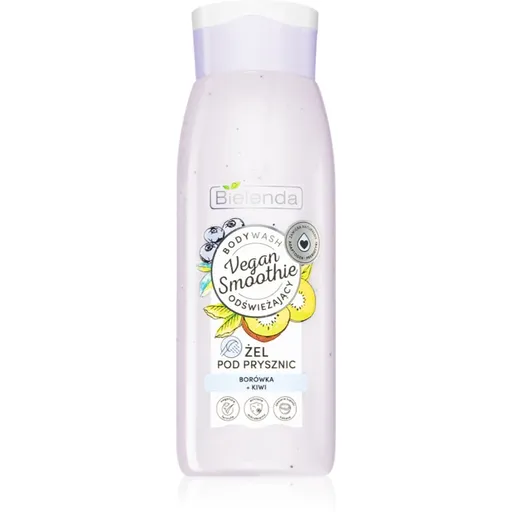 Bielenda Vegan Smoothie Blueberry + Kiwi lahodný sprchovací gél 400 ml