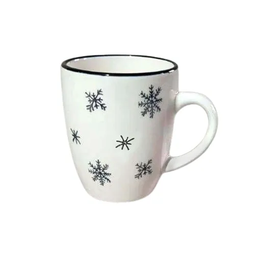 HIT Keramický hrnček 350ml snehuliak