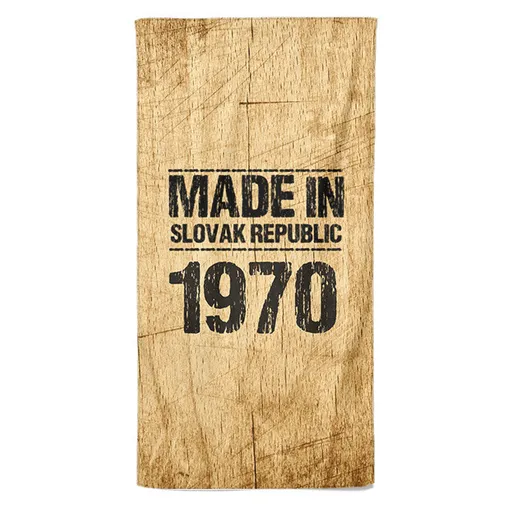 Osuška Made In (rok: 1970)