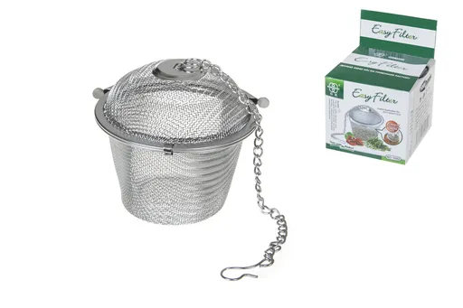 MAKRO - Čajítko nerezové, priemer 6,5cm, výška 6,5cm