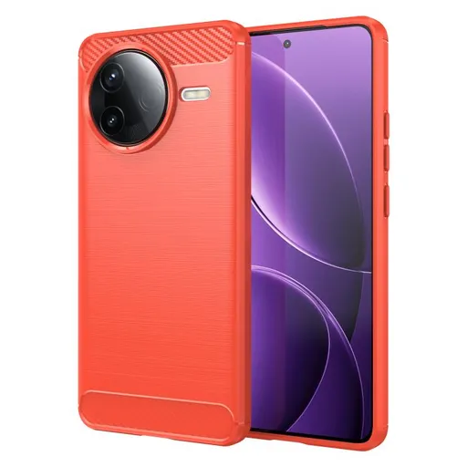 FLEXI TPU Ochranný kryt Xiaomi Poco F7 Pro červený