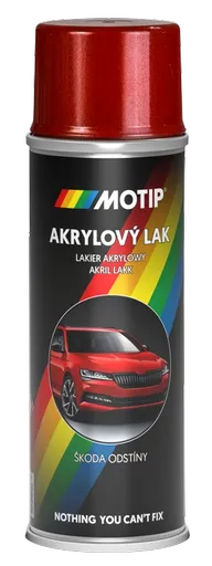 AUTOSPREJ ŠKODA - Metalíza na auto v spreji 465208 - červená rio 0,2 L