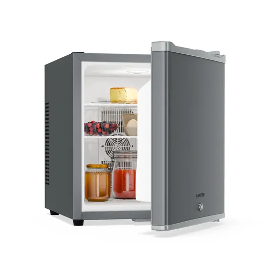 Klarstein Matterhorn 28, mini chladnička, 28 litrov, 35 dB, kompaktná, uzamykateľná