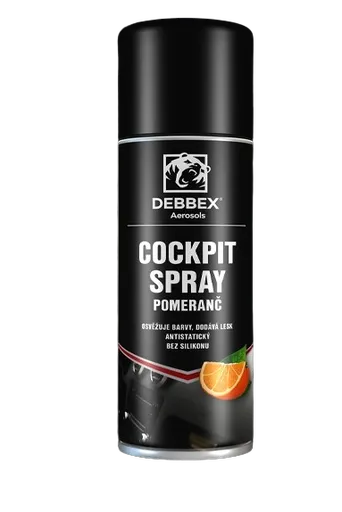 TECTANE COCKPIT SPRAY - Sprej na interiérové časti vozidla 0,4 L (pomaranč)