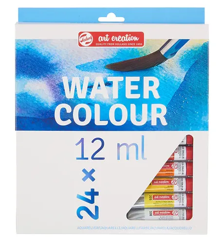 TALENS ART CREATION - Sada akvarelových farieb 24x12 ml