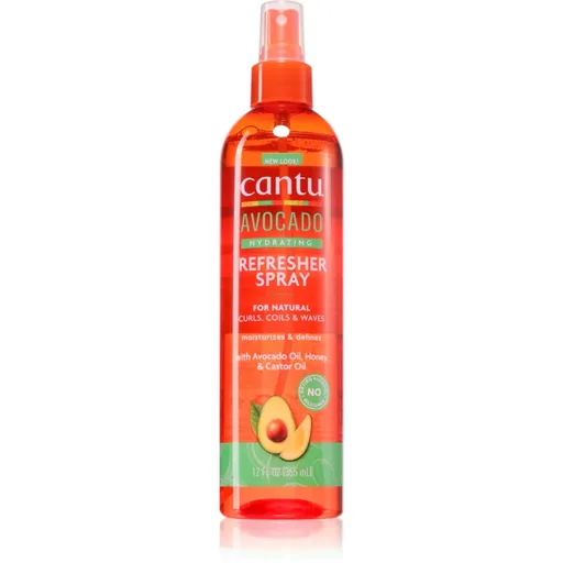 CANTU Avocado Refresher Spray hydratačný sprej na vlasy pre vlnité a kučeravé vlasy 355 ml