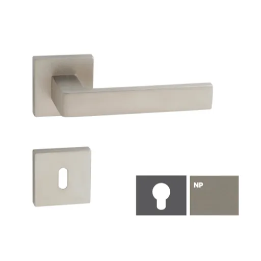 Kľučka Naturel ASTI-HR, nikel perla, WB ASTIHRNPWB