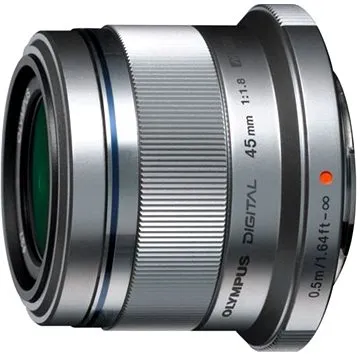 M.ZUIKO DIGITAL 45mm f/1,8 silver (V311030SE000) + ZDARMA Čistiaci roztok K