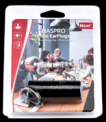 HASPRO Office štuple do uší na štúdium a čítanie
