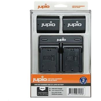 Jupio 2× NP-FZ100 – 2040 mAh + nabíjačka pre Sony (CSO1004V3)