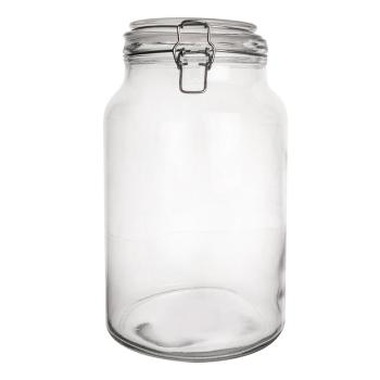Skleněná dóza s klipovým uzávěrem IRMA 4,2 l