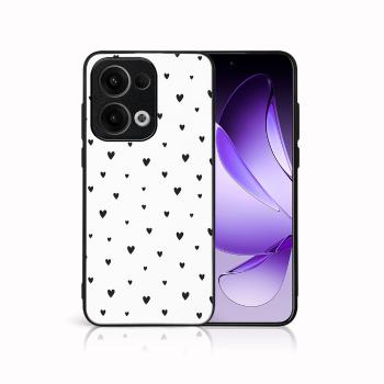 MY ART Ochranný kryt pre Oppo Reno13 5G BLACK HEARTS (167)
