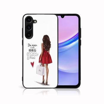 MY ART Ochranný kryt pre Samsung Galaxy A16 / A16 5G RED DRESS (137)