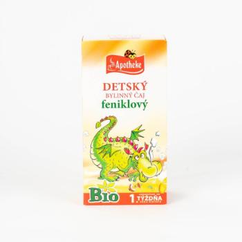 Apotheke BIO DETSKÝ BYLINNÝ ČAJ FENIKLOVÝ 20 x 1 ,5 g