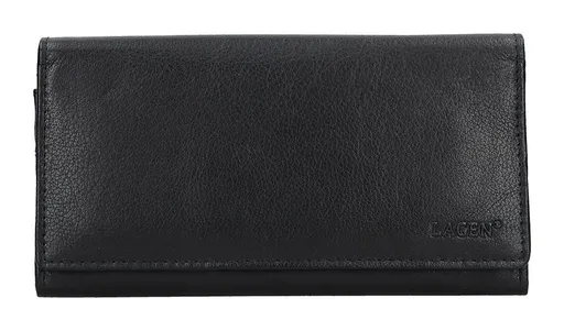 Dámska kožená peňaženka Lagen V13 Black